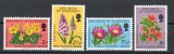 Guernsey 1972 Mi 67/70 MNH, nestampilat - Flori