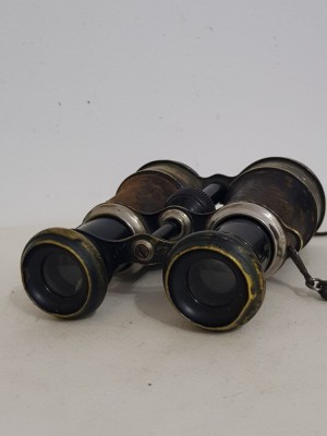 Binoclu vintage WWI Glaser 8 Germania foto