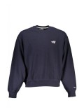 Cumpara ieftin Bluza barbati, cu mini logo, Regular fit, Bleumarin (Marime: L)