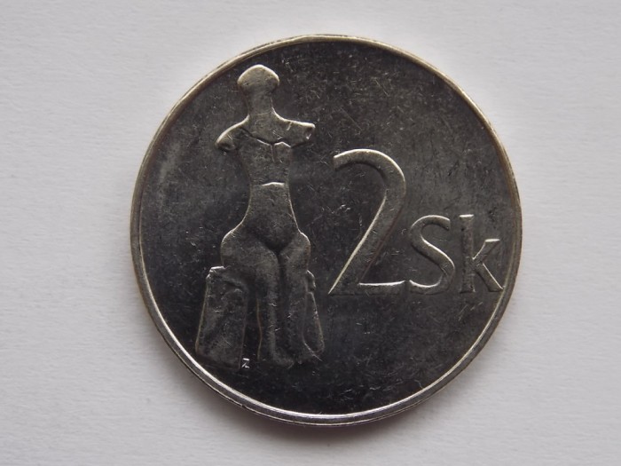 2 KORUN 1993 SLOVACIA