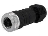 Mufă M12 4P Mamă DeviceNet/CANopen IP67