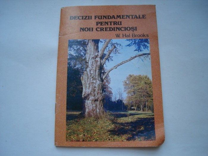 Decizii fundamentale pentru noii credinciosi - W. Hal Brooks