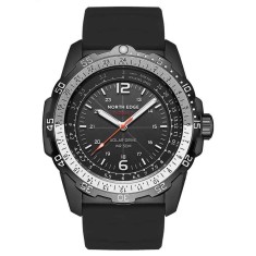 NORTH EDGE EVOQUE 2 , Ceas sport solar-drive, autonomie 180 zile, rezistenta la apa 50M, carcasa metalica, curea silicon 24mm
