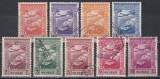 Mozambic 1938 - Poștă aeriană - Emisiuniunea Macao, Stampilat