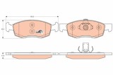 Set placute frana fata TRW GDB1749