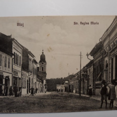 BLAJ - STRADA REGINA MARIA - MAGAZINE - RECLAME - ANIMATIE DE EPOCA - ANUL 1928