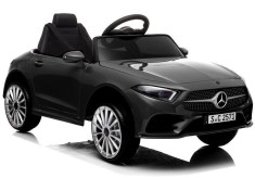 Masina electrica pentru copii, Mercedes C Class, CLS 350, 2 motoare, LeanToys, 5175, neagra foto