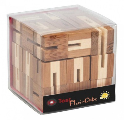 Joc logic 3D Puzzle Flexi-cub3, Fridolin foto