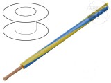 Cablu H05V-K 2,5mm&sup2; PVC galben-albastru 50m, Bq Cable