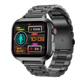 Cumpara ieftin Smartwatch iSEN TK17 Negru, Otel, 1.91 HD, ECG, Ritm Cardiac, Oxigen in Sange, Glicemie, Tensiune Arteriala, Acid Uric, BMI, Monitorizare Somn, Moduri