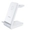 Stație de &icirc;ncărcare cu inducție Choetech T608 15W 4in1 - alb