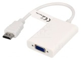 Convertor D-Sub 15pin la HDMI, Goobay