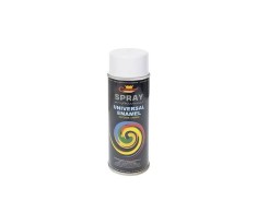 Spray vopsea alb lucios profesional 400ml RAL 9003