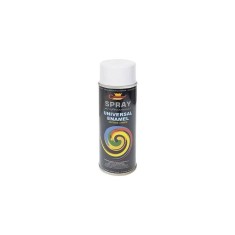 Spray vopsea alb lucios profesional 400ml RAL 9003