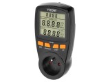 Controler negru 16A 230VAC 50/60Hz IP20 cu fișe de contact