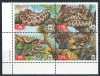 Ucraina 2002 Mi 502/05 block MNH - WWF: Sarpele leopard 27-3, Nestampilat