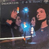 Vinil LP Generation C&amp;K Vocal - Supraphon 1981 Folk Rock, Muzica Vinil, 33 RPM, Disc 30cm