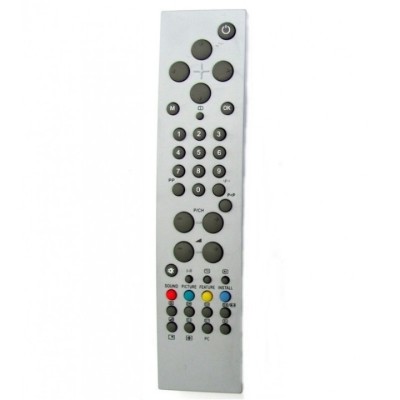 Telecomanda universala, compatibila Allview, Vestel LCD, distanta maxima de operare 10 m, alb foto