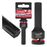 Cheie tubulara de impact RIBE 1 / 2&quot;, M14, Cr-Mo, Tvardy T00219-14