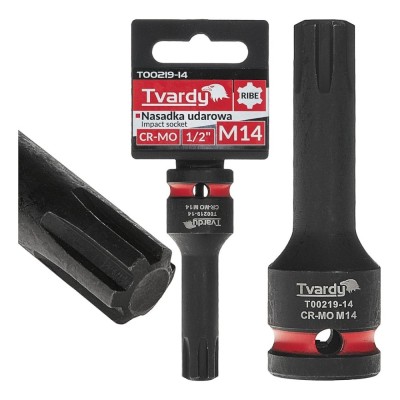 Cheie tubulara de impact RIBE 1 / 2&amp;quot;, M14, Cr-Mo, Tvardy T00219-14 foto