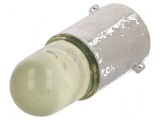 Lampă LED galbenă BA9S 24V 24VAC