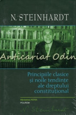 Principiile Clasice Si Noile Tendinte Ale Dreptului Constitutional foto