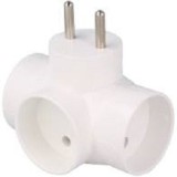 R-30/S Conector AC supply splitter Layout 2P white TIMEX-ELEKTRO, TIMEX ELEKTRO