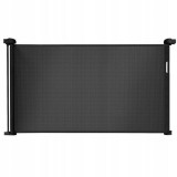 Poarta, plasa, de siguranta, protectie copii, retractabila, negru, 86x154 cm, Ruhhy GartenVIP DiyLine, Isotrade