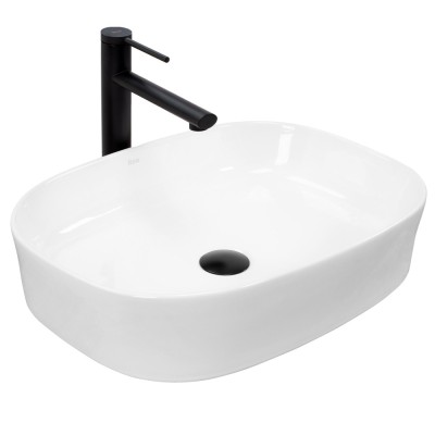 Lavoar ceramic pentru blat Rea Angie foto