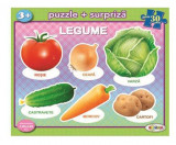 Puzzle 30 de piese - Legume | Dorinta