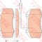 Set placute frana,frana disc FIAT GRANDE PUNTO (199) (2005 - 2016) TRW GDB1812