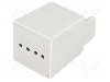 Carcasa ABS, 31mmx36mmx31mm, MASZCZYK - KM-16 GY