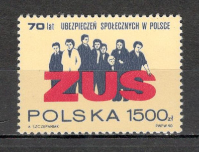 Polonia.1990 70 ani serviciile sociale MP.242 foto
