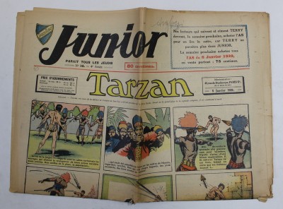 JUNIOR , REVISTA FRANCEZA PENTRU COPII , No. 145 , 5 JANVIER 1939 foto