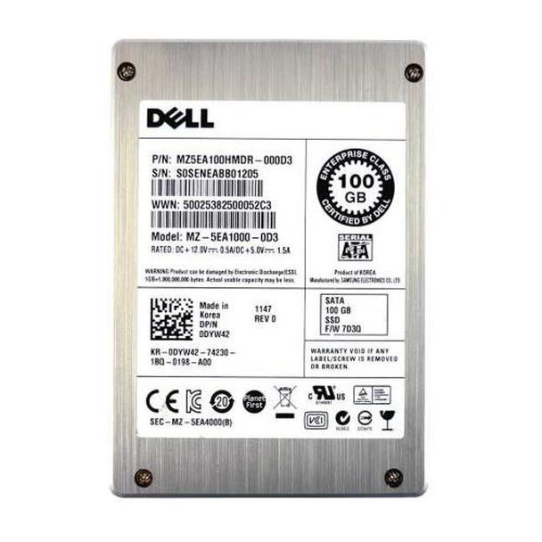 SSD server sata 2.5&quot;100gb DELL DYW42 Model MZ-5EA1000-0D3