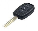 Set 2 bucati - Carcasa cheie Topautochei&amp;#174; compatibila cu Dacia Renault Duster Sandero Dacia Logan Clio Captur Laguna Scenic