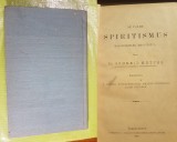 F919-I-Editie veche maghiara 1883-SPIRITISMUS-SCHNEID MATYAS-Timisoara.