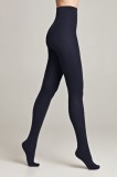 Ciorap Gros de Bumbac cu 3D Lycra Cotton 250 Den, Marino, 2-S Standard