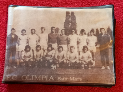 Portofel (vechi) suporter fotbal - FC OLIMPIA SATU-MARE foto