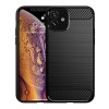 Husa TPU Forcell Carbon pentru Apple iPhone 11, Neagra