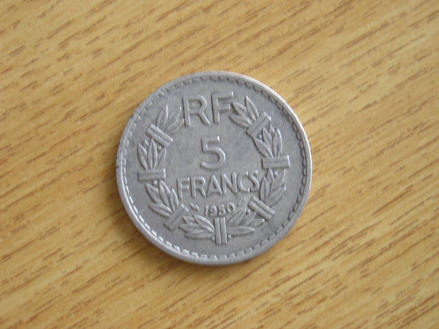 M3 C50 - Moneda foarte veche - Franta - 5 franci - 1950