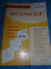 matematica exercitii probleme teste jocuri clasa IV a ALEXANDRU DUMITRU,Tamar foto