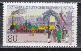 Germania 1985 - A 150-a aniversare a căii ferate germane, MNH, Nestampilat