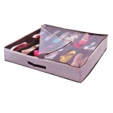 Husă &Icirc;ncălțăminte, Model 12 Compartimente, Capacitate 12 Perechi, Dimensiuni 76x61x15cm, Multicolor