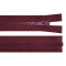 Fermoar plastic detasabil Crisalida, lungime 40 cm, Visiniu