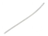 Banda Thk: 0,64mm W: 0,76mm 32A 14AWG 30,5m 100ft