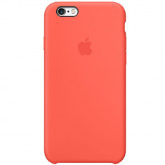 Husa originala din Silicon Portocaliu Apricot pentru APPLE iPhone 6s foto