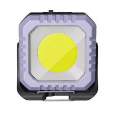 Lanterna tip breloc, flippy, 5 moduri de luminat, incarcare usb tip c, 5w, impermeabila ipx5, 500 lm, cob, mov