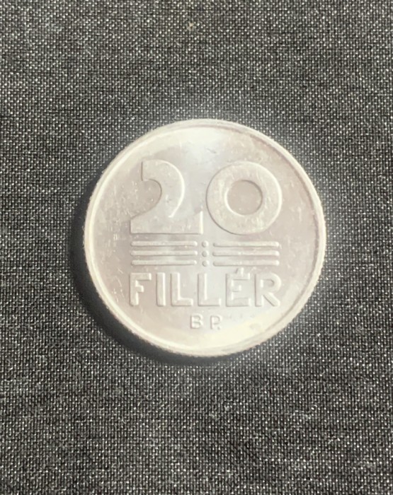 Moneda 20 filler 1978 Ungaria
