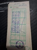 Bilet loto pronosport 21.02.1993